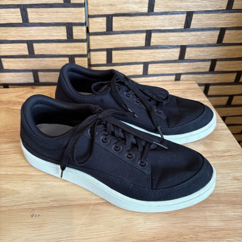 Allbirds Black Canvas Pacer Sneakers Size 9